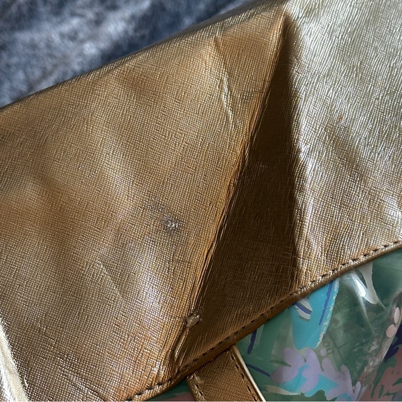 Lilly Pulitzer PVC Sweet Escape Print GWP Clear beach tote bag - Picture 14 of 16